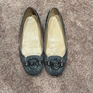 Michael Kors glittery flats
